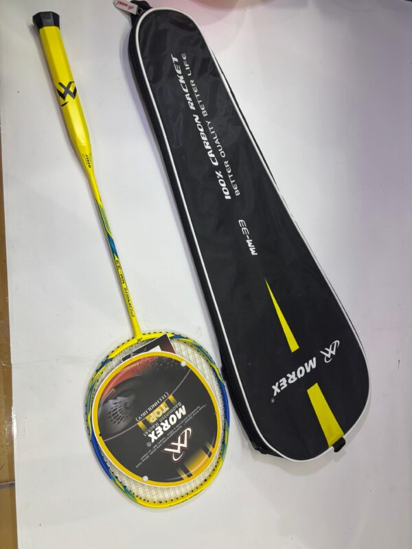 100% Badminton Carbon Racket MM-33 Per Piece